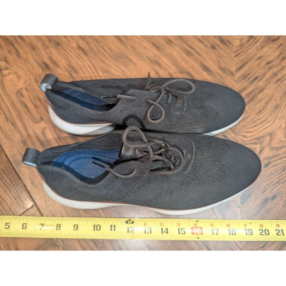 Cole Haan 3.ZeroGrand Black Wingtip Oxford Stitchlite Shoes C29296 Mens Size 12M
